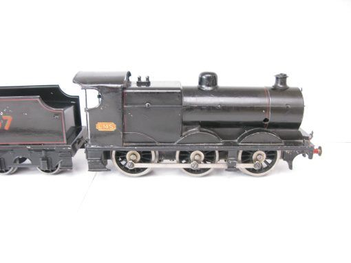 Bassett Lowke 0 Gauge 0-6-0 Locomotive & Tender LMS black Class 4F, 3-rail electric - Image 9
