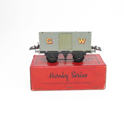 Hornby 0 Gauge GWR Luggage Van - Boxed