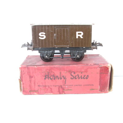 Hornby 0 Gauge No.1 SR Luggage Van Circa 1940 - Boxed