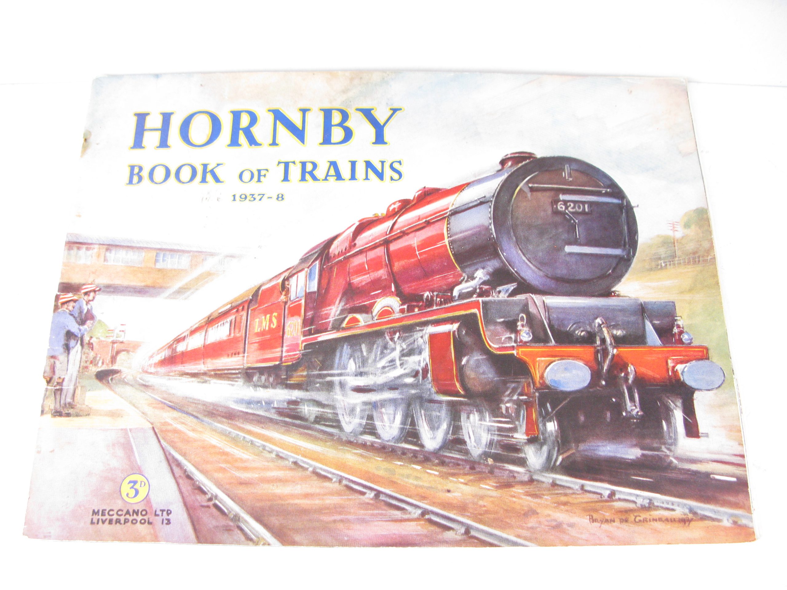 Hornby Book of Trains 1937/1938 56 page Product catalogue - Vintage ...