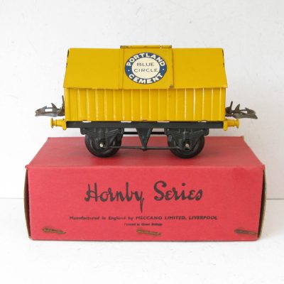 Hornby 0 Gauge Portland Cement Wagon Circa 1938 - Boxed