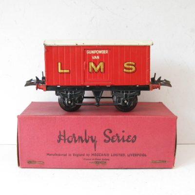 Hornby 0 Gauge LMS 'Gunpowder Van' Circa 1938 - Boxed
