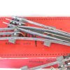 Hornby 0 Gauge Early Tinplate 3-Rail Points Left and Right hand - Boxed - Image 5