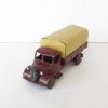 Dinky No.413 Austin Covered Wagon - scarce colour variation is light maroon, with red ridged hubs and a beige rear cover. - unboxed - Image 3