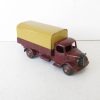 Dinky No.413 Austin Covered Wagon - scarce colour variation is light maroon, with red ridged hubs and a beige rear cover. - unboxed - Image 4