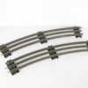 Hornby 0 Gauge Tinplate 3-rail Single Curves - unboxed