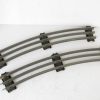 Hornby 0 Gauge Tinplate 3-rail Single Curves - unboxed - Image 2