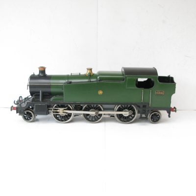 Bassett Lowke Gauge 2-6-2 'Prairie' Tank Loco in green No.6105, 3-rail electric. - Stunning overall condition - £1100