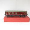 Hornby 0 Gauge No.2 LMS Corridor Brake end Coach Circa 1937/38 - Boxed