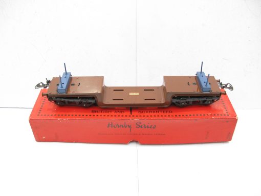 Hornby 0 Gauge No.2 Trolley Wagon in Brown - Boxed - Image 2