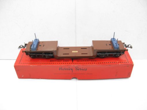 Hornby 0 Gauge No.2 Trolley Wagon in Brown - Boxed - Image 4