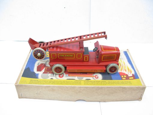 Chad Valley - Ubilda Fire Engine - Boxed - Image 7