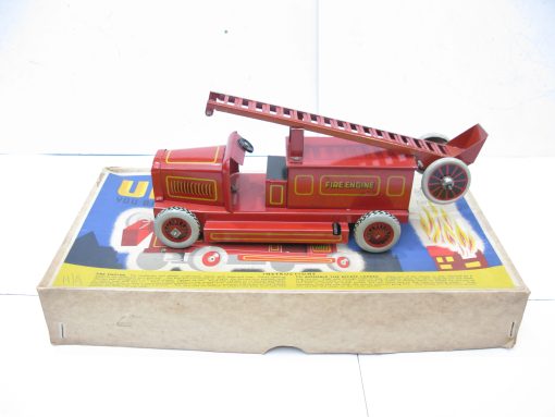 Chad Valley - Ubilda Fire Engine - Boxed - Image 8