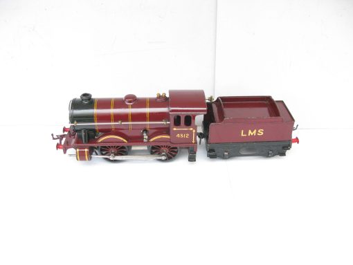 Hornby 0 Gauge No.1 Special Loco & Tender LMS maroon No.4312, Clockwork Circa 1929/31 - unboxed - Image 4