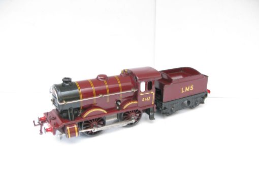 Hornby 0 Gauge No.1 Special Loco & Tender LMS maroon No.4312, Clockwork Circa 1929/31 - unboxed - Image 5