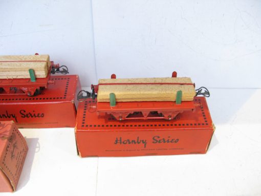 Hornby 0 Gauge No.1 Timber Wagons and No.1 Lumber Wagon - Boxed Priced at £12 each - Image 3