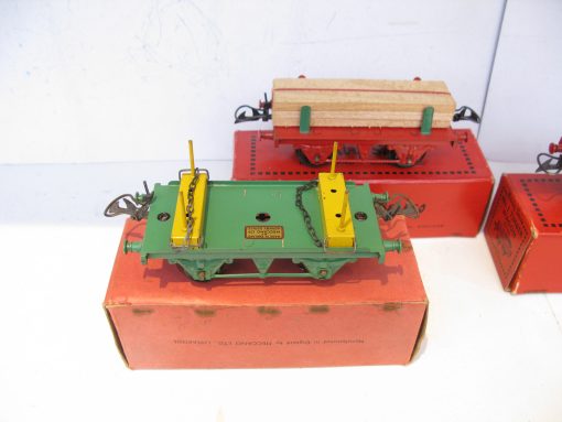 Hornby 0 Gauge No.1 Timber Wagons and No.1 Lumber Wagon - Boxed Priced at £12 each - Image 4