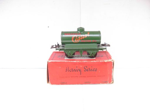 Hornby 0 Gauge Motor 'CASTROL' Petrol Tanker wagon  - Boxed