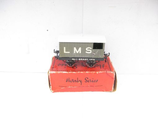 Hornby 0 Gauge Early LMS No.1 Brake van Circa 1924 - Boxed - Image 2