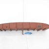 Bassett Lowke or similar 0 Gauge Wooden Turntable centre section - unboxed - Image 3