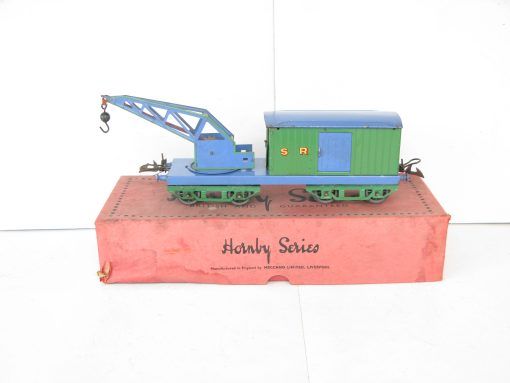 Hornby 0 Gauge 'SR' Breakdown Van & Crane - Boxed