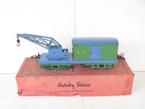 Hornby 0 Gauge 'SR' Breakdown Van & Crane - Boxed - Image 2