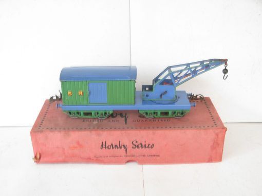 Hornby 0 Gauge 'SR' Breakdown Van & Crane - Boxed - Image 4