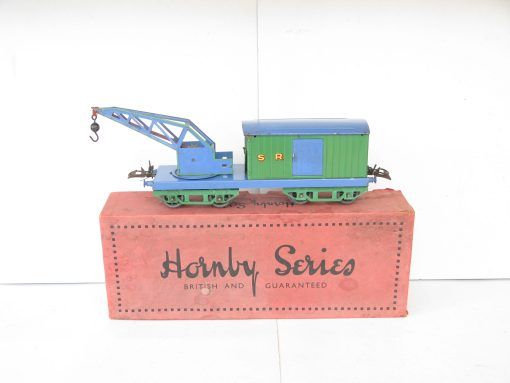 Hornby 0 Gauge 'SR' Breakdown Van & Crane - Boxed - Image 5