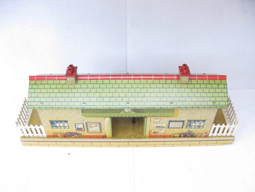 Hornby 0 Gauge No.4 'MARGATE' Station Speckled Finish base Circa 1937/38 - Boxed - Image 7