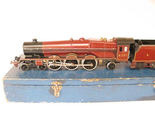 Hornby 0 Gauge 4-6-2 Loco & Tender LMS Lined Maroon 'Princess Elizabeth' No.6201, 3-rail 20 volt Electric - Boxed - Image 2