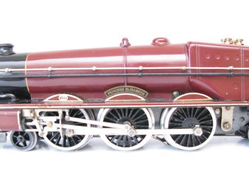 Hornby 0 Gauge 4-6-2 Loco & Tender LMS Lined Maroon 'Princess Elizabeth' No.6201, 3-rail 20 volt Electric - Boxed - Image 7