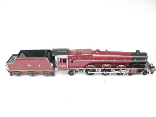 Hornby 0 Gauge 4-6-2 Loco & Tender LMS Lined Maroon 'Princess Elizabeth' No.6201, 3-rail 20 volt Electric - Boxed - Image 10