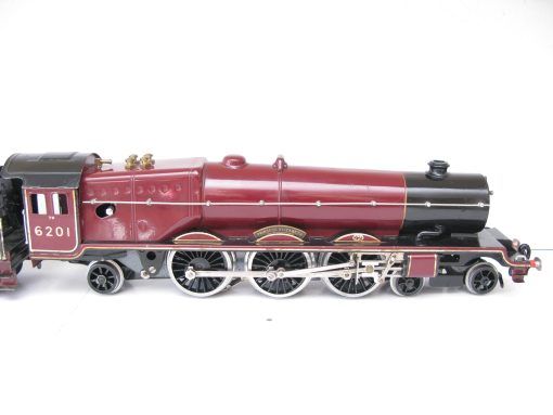 Hornby 0 Gauge 4-6-2 Loco & Tender LMS Lined Maroon 'Princess Elizabeth' No.6201, 3-rail 20 volt Electric - Boxed - Image 11