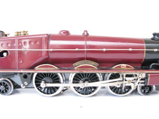 Hornby 0 Gauge 4-6-2 Loco & Tender LMS Lined Maroon 'Princess Elizabeth' No.6201, 3-rail 20 volt Electric - Boxed - Image 12
