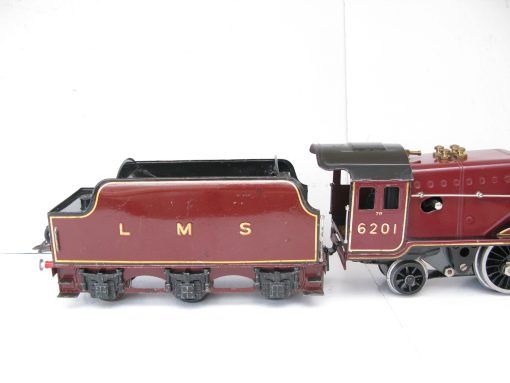 Hornby 0 Gauge 4-6-2 Loco & Tender LMS Lined Maroon 'Princess Elizabeth' No.6201, 3-rail 20 volt Electric - Boxed - Image 13