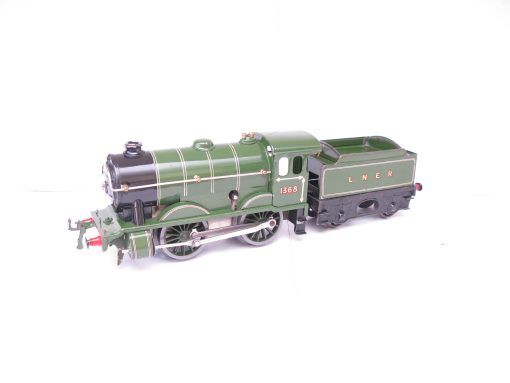Hornby 0 Gauge No.1 Special Loco & Tender LNER lined Green No.1368, Clockwork - in reproduction box - Image 3
