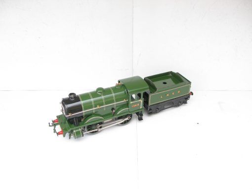 Hornby 0 Gauge No.1 Special Loco & Tender LNER lined Green No.1368, Clockwork - in reproduction box - Image 4