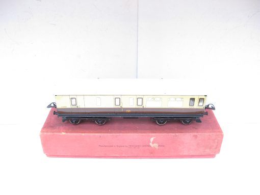 Hornby 0 Gauge No.2 GWR Brake 3rd Corridor Coach  - in reproduction style box - Image 2