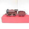 Hornby 0 Gauge Post war 0-4-0 Type 501 Loco & Tender LMS Maroon No.5600, clockwork - in reproduction boxes