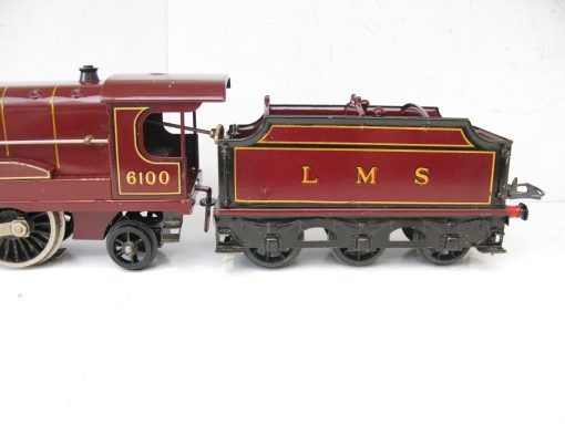 Hornby 0 Gauge E320 Loco & Tender LMS Maroon 'ROYAL SCOT' No.6100, 3-rail 20 volt electric - boxed - Image 4