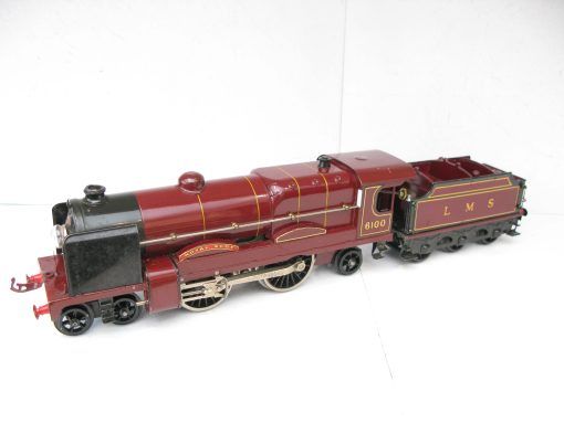 Hornby 0 Gauge E320 Loco & Tender LMS Maroon 'ROYAL SCOT' No.6100, 3-rail 20 volt electric - boxed - Image 5