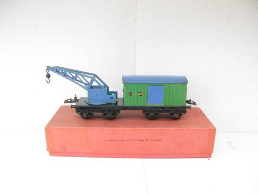 Hornby 0 Gauge 'GWR' Breakdown Van & Crane - Boxed