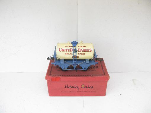 Hornby 0 Gauge 'UNITED DAIRIES' Milk Tank wagon circa 1934 - Boxed - Image 4