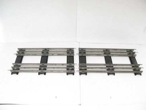 Hornby 0 Gauge Tinplate 3-Rail electric Double straights - unboxed - Priced £16 each - Image 2