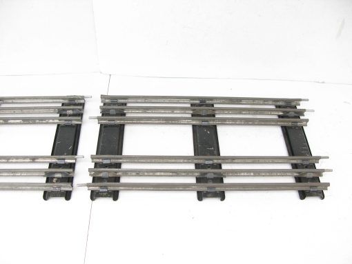 Hornby 0 Gauge Tinplate 3-Rail electric Double straights - unboxed - Priced £16 each - Image 3
