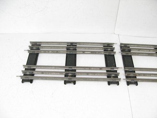 Hornby 0 Gauge Tinplate 3-Rail electric Double straights - unboxed - Priced £16 each - Image 4