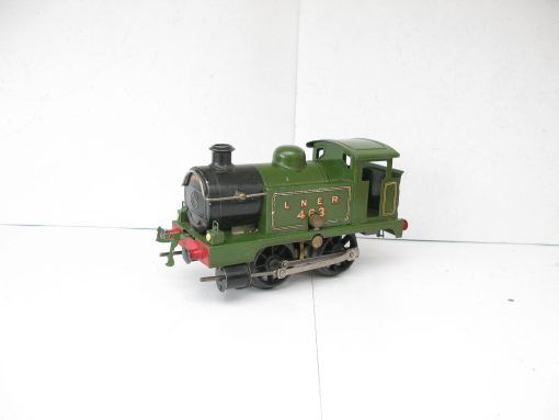Hornby 0 Gauge early 6 volt electric LNER 0-4-0 Tank loco No.463, 3-rail electric - Image 3
