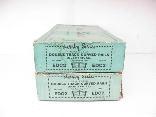 Hornby 0 Gauge Tinplate 3-Rail electric Double Curves Box (6 ) - Boxed (complete circle 2 boxes - 6 per box)