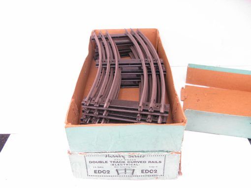 Hornby 0 Gauge Tinplate 3-Rail electric Double Curves Box (6 ) - Boxed (complete circle 2 boxes - 6 per box) - Image 2