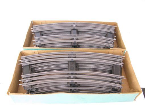 Hornby 0 Gauge Tinplate 3-Rail electric Double Curves Box (6 ) - Boxed (complete circle 2 boxes - 6 per box) - Image 3